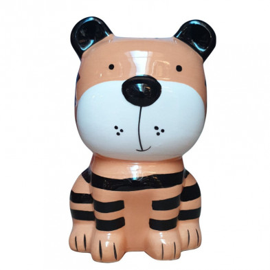 imagen 1 de hucha ceramica tigre 18x10cm