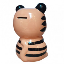 imagen 2 de hucha ceramica tigre 18x10cm