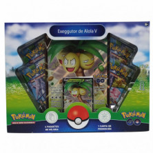 Imagen set cartas pokémon exeggutor de alola v