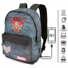 imagen 2 de mochila capitana marvel