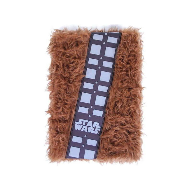Imagen cuaderno de notas premium star wars chewbacca