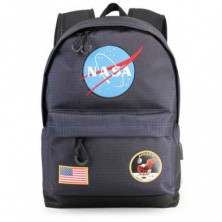 MOCHILA NASA APOLO II AZUL OSCURO