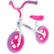 Imagen bicicleta sin pedales rosa first bike chicco