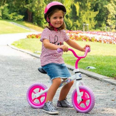 imagen 2 de bicicleta sin pedales rosa first bike chicco