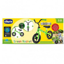 imagen 2 de bicicleta sin pedales verde first bike chicco