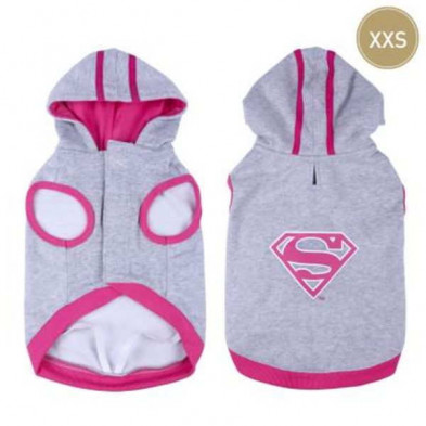 Imagen sudadera para perros superman xxs algodon