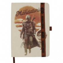 Imagen cuaderno de notas the mandalorian