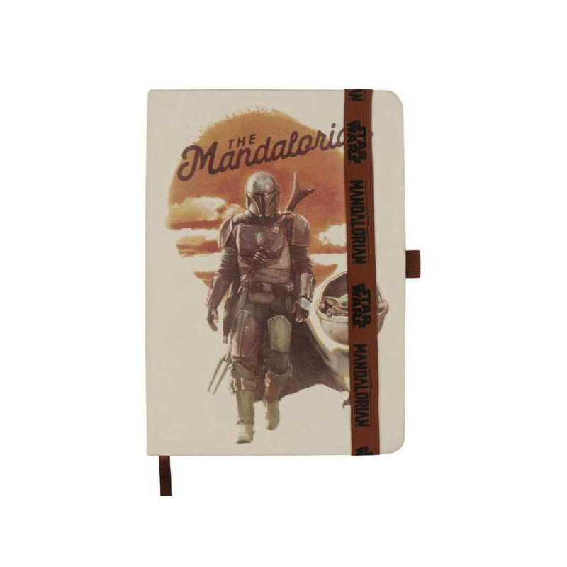 Imagen cuaderno de notas the mandalorian