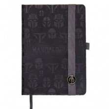 CUADERNO DE NOTAS POLIPIEL THE MANDALORIAN