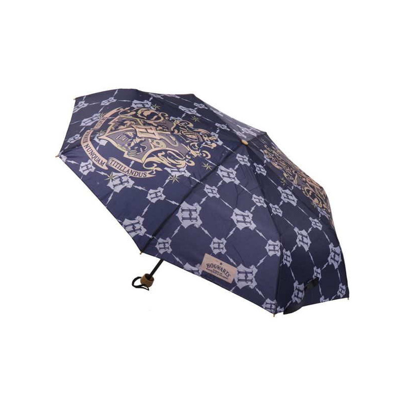 Imagen paraguas manual plegable harry potter azul