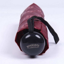 imagen 2 de paraguas manual plegable harry potter granate