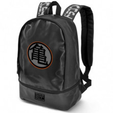 Imagen mochila dragon ball kame logo