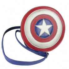 Imagen bolso bandolera polipiel capitán america