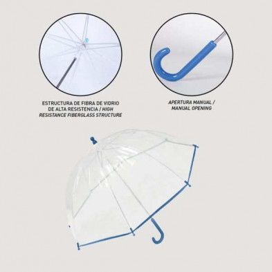 imagen 2 de paraguas manual poe minnie