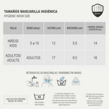 imagen 2 de mascarilla reutilizable homologada liga justicia