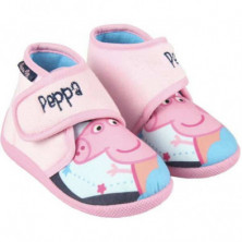 Imagen zapatillas de casa media bota peppa pig talla 21