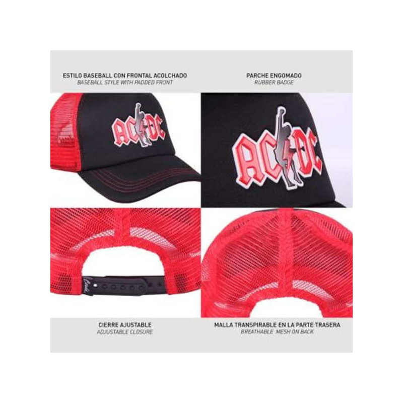 Gorra premium acdc | hipergol.com