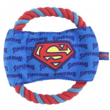 Imagen cuerda dental para perro superman