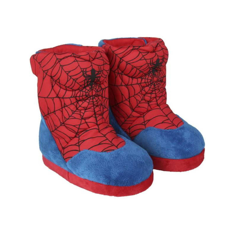 Imagen zapatillas de casa tipo bota spiderman talla 32/33