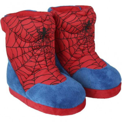 Imagen zapatillas de casa tipo bota spiderman talla 32/33