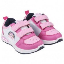 Imagen zapatillas deportivas con led peppa pig talla 22