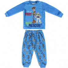 Imagen pijama largo coral fleece toy story t 8a