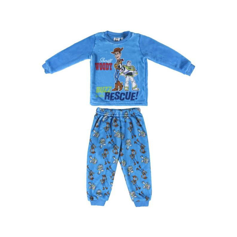 Imagen pijama largo coral fleece toy story t 8a