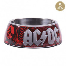 Imagen comedero para perro talla s acdc