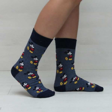 imagen 3 de pack calcetines 3 piezas mickey mouse talla 35-41