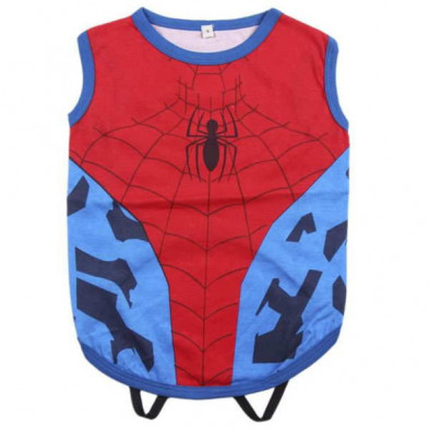 Imagen camiseta perro single jersey spiderman t. xxs