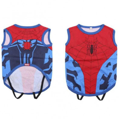 imagen 2 de camiseta perro single jersey spiderman t. xxs