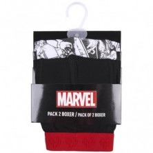 imagen 5 de pack 2 boxer los vengadores marvel t. s/m