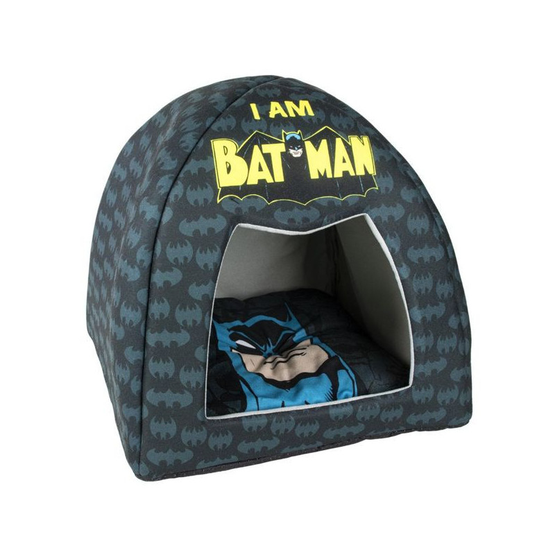 Imagen cueva cama para mascotas batman