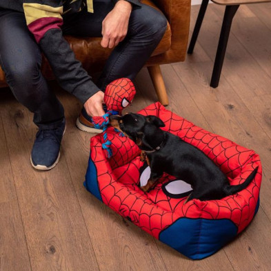 imagen 3 de cama para perro spiderman marvel t. s