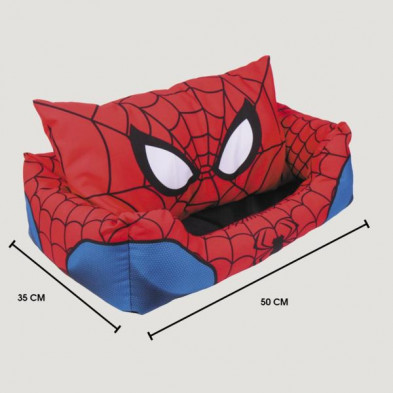 imagen 6 de cama para perro spiderman marvel t. s