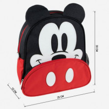 imagen 2 de mochila infantil aplicaciones mickey mouse disney