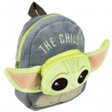 Imagen mochila guarderia peluche grogu the mandalorian