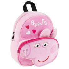 MOCHILA GUARDERIA PELUCHE PEPPA PIG