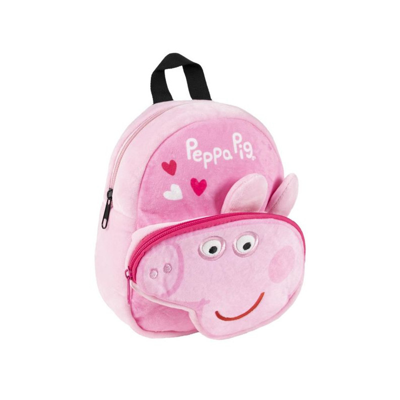 Mochila guarderia peluche peppa pig 