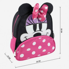 imagen 2 de mochila infantil aplicaciones minnie mouse disney