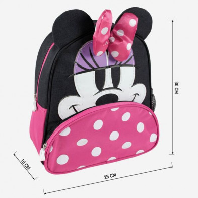 imagen 2 de mochila infantil aplicaciones minnie mouse disney