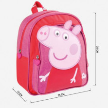 imagen 2 de mochila infantil peppa pig
