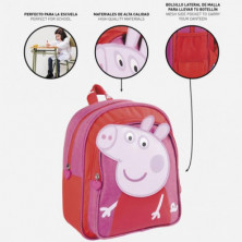 imagen 4 de mochila infantil peppa pig