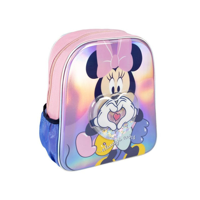 Imagen mochila infantil confetti minnie mouse disney