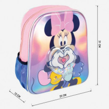 imagen 2 de mochila infantil confetti minnie mouse disney