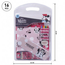 imagen 1 de set de papelería escolar minnie mouse disney
