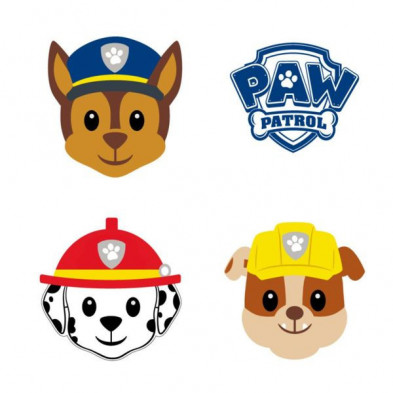 imagen 1 de goma de borrar paw patrol pack 4 unidades