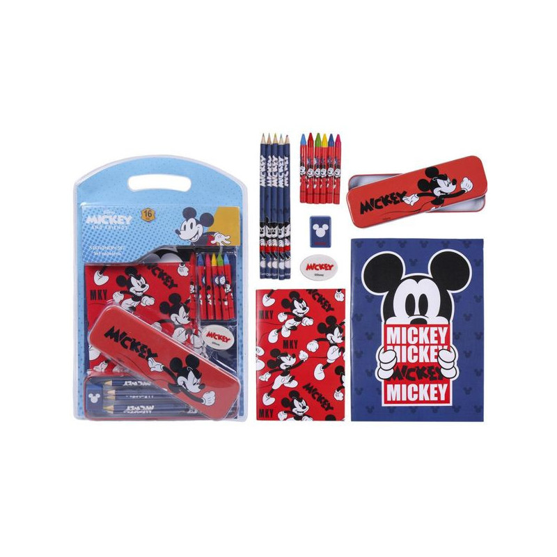 Imagen set de papelería escolar mickey mouse disney Imagen set de papelería escolar mickey mouse disney