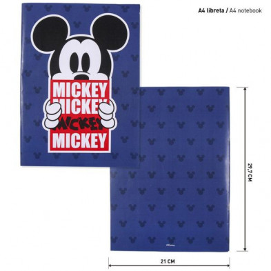 imagen 2 de set de papelería escolar mickey mouse disney
