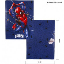 imagen 2 de set de papelería escolar spiderman marvel